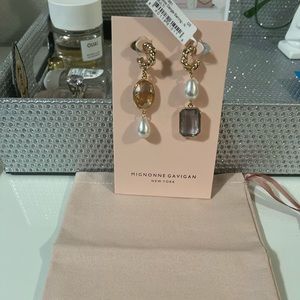 Brand new Mignonne Gavigan Leonie mismatch dangle earrings.